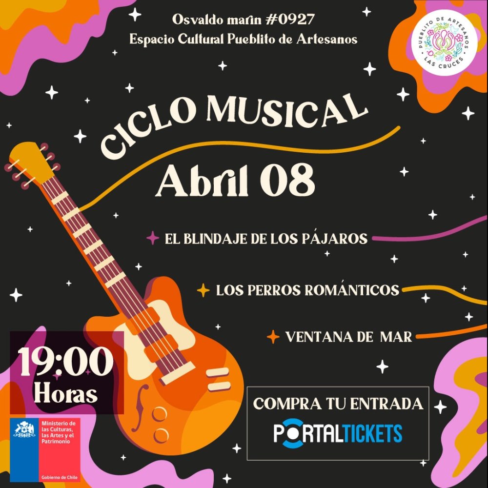 Flyer Evento CICLO MUSICAL EN LAS CRUCES