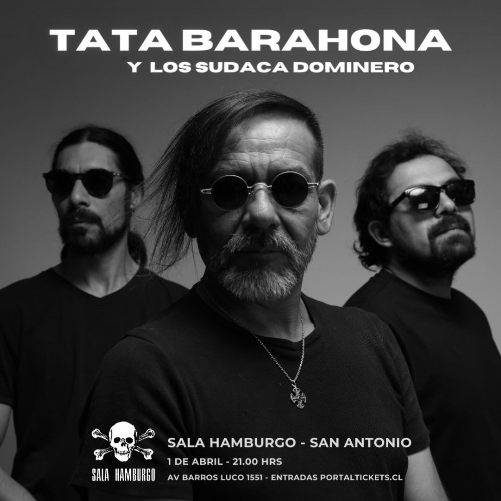 Flyer Evento TATA BARAHONA Y LSD EN SAN ANTONIO
