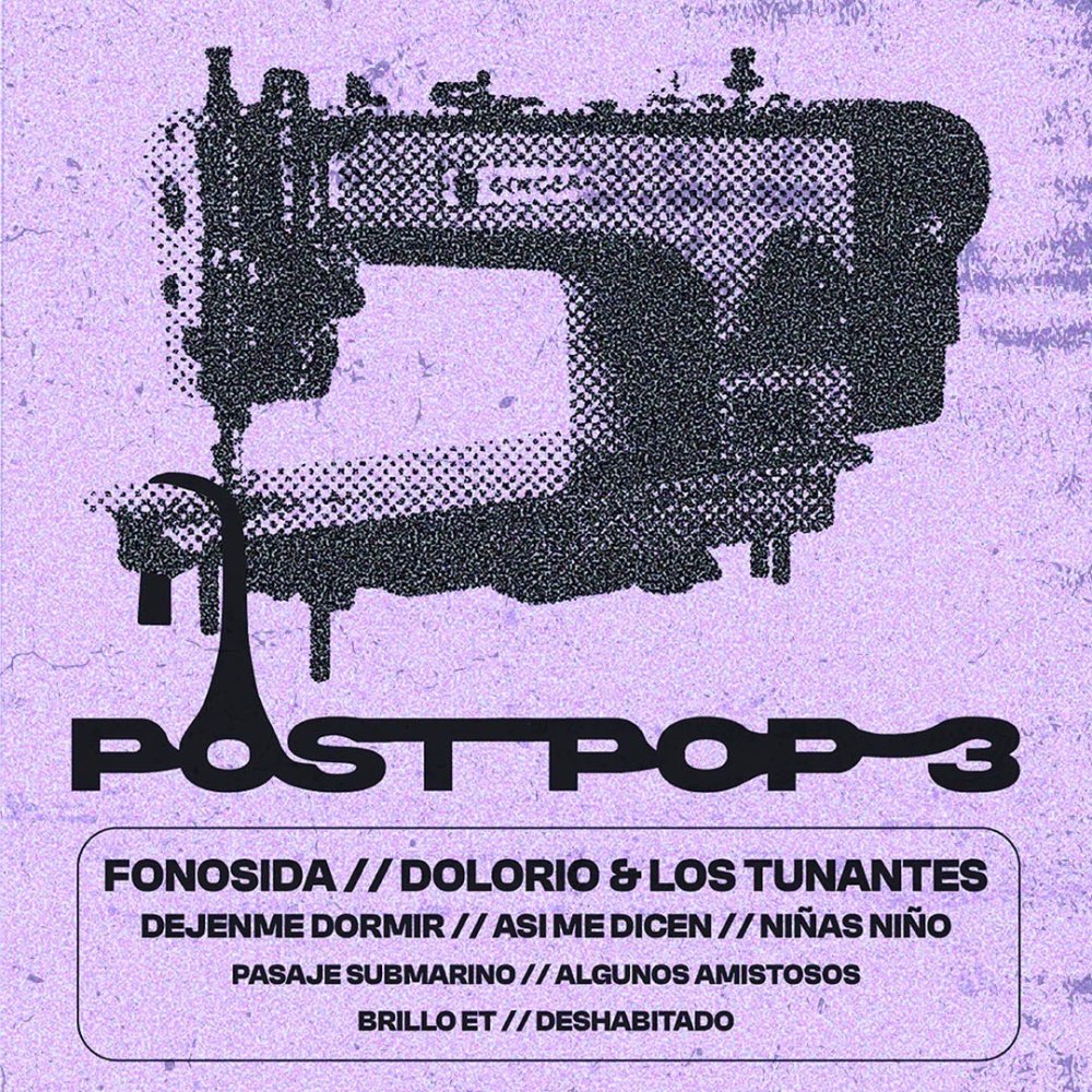 Flyer Evento POST-POP #3 EN CENTRO PERDIDO