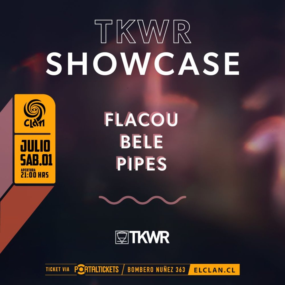 Flyer Evento CLAN PRESENTA: TKWR SHOWCASE