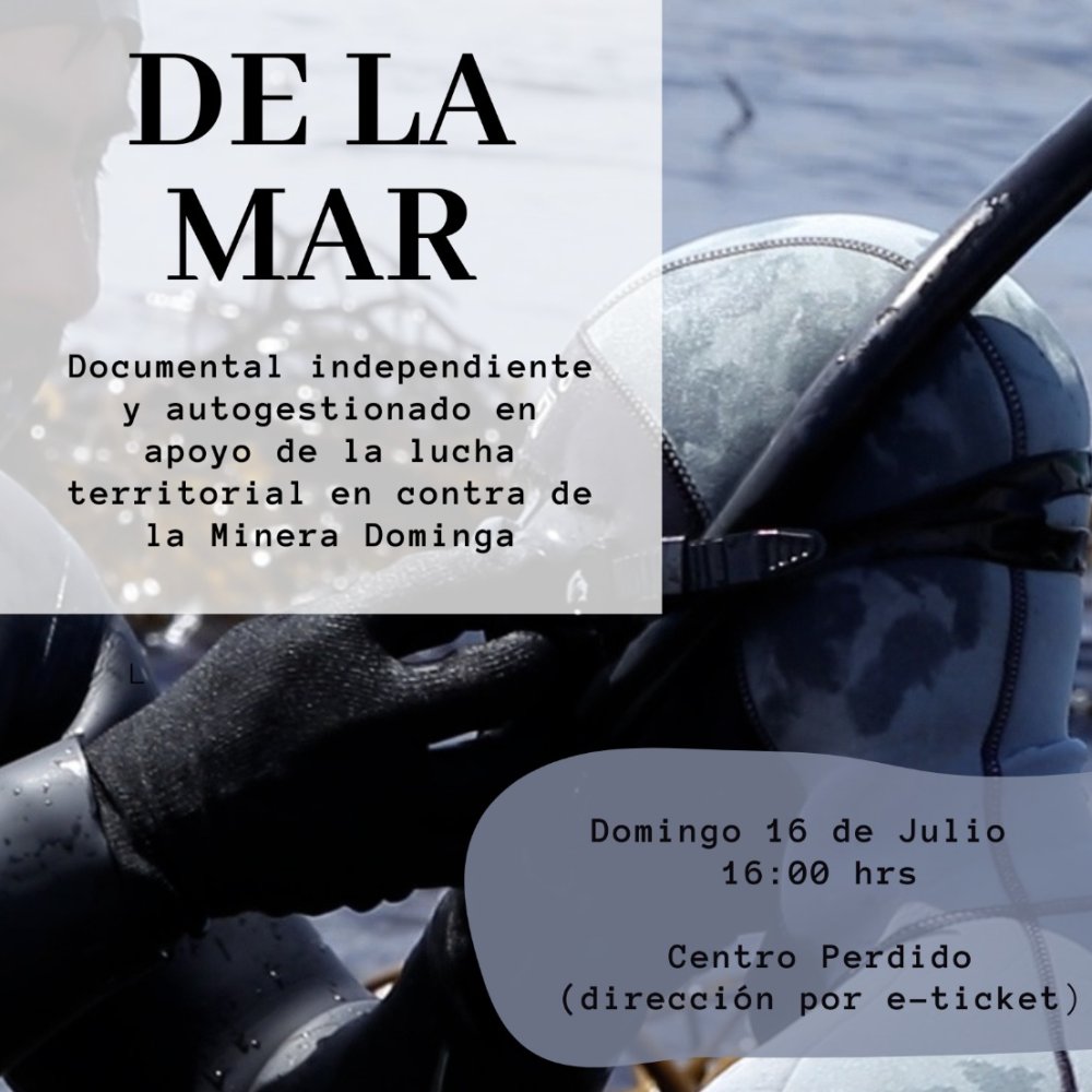 Flyer Evento EXPO NOMADE X DE LA MAR EN CENTRO PERDIDO