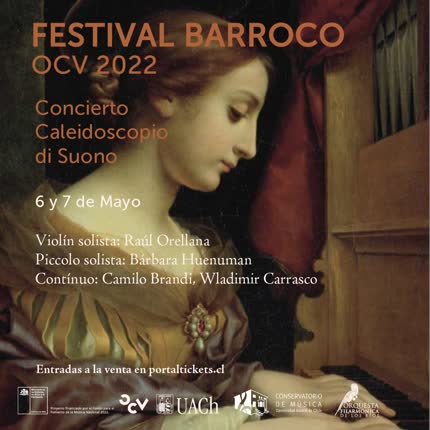 Flyer Evento FESTIVAL BARROCO OCV - CONCIERTO 3 - 6 MAYO