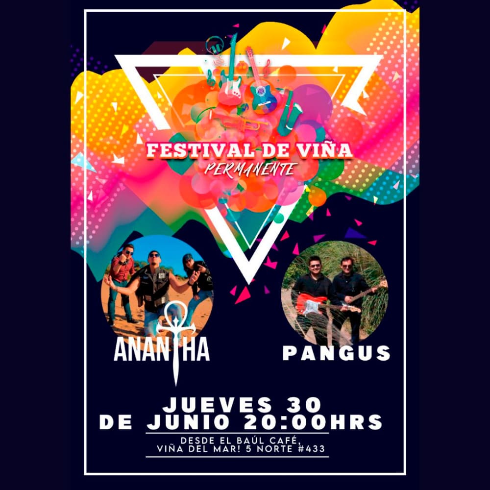 Flyer Evento FESTIVAL DE VIÑA PERMANENTE