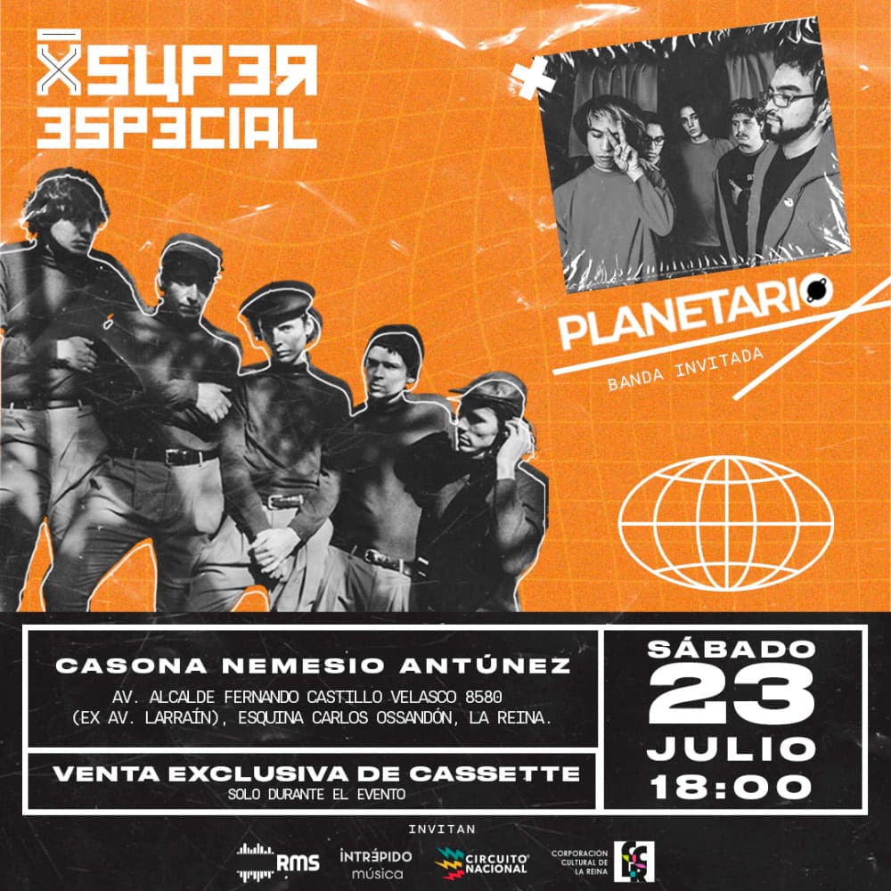 Flyer Evento SUPER ESPECIAL + PLANETARIO EN LA CASONA