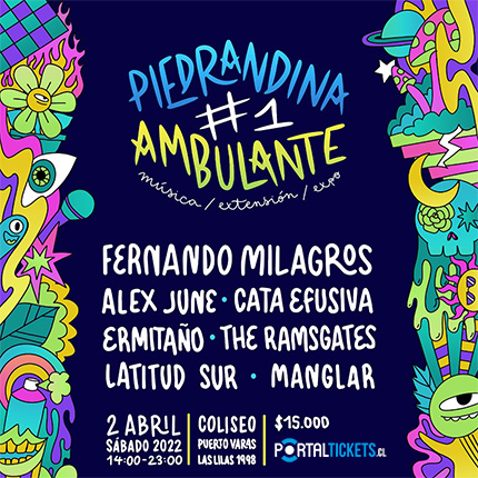 Flyer Evento FESTIVAL PIEDRA ANDINA 2022