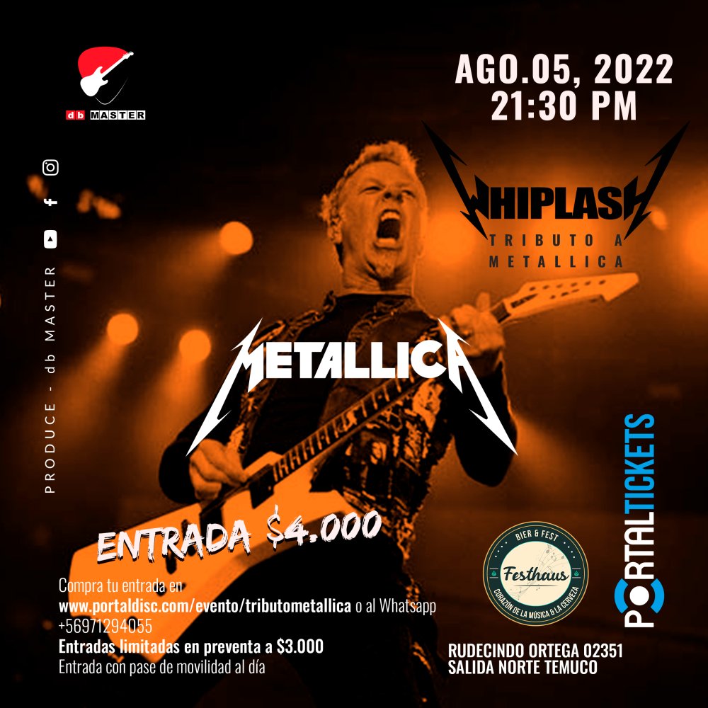 Imagen Tributo a Metallica