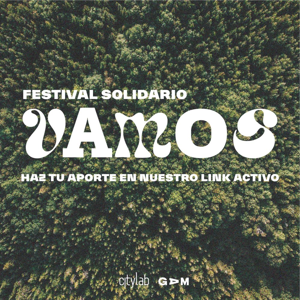 Flyer VAMOS: FESTIVAL SOLIDARIO EN CITYLAB GAM