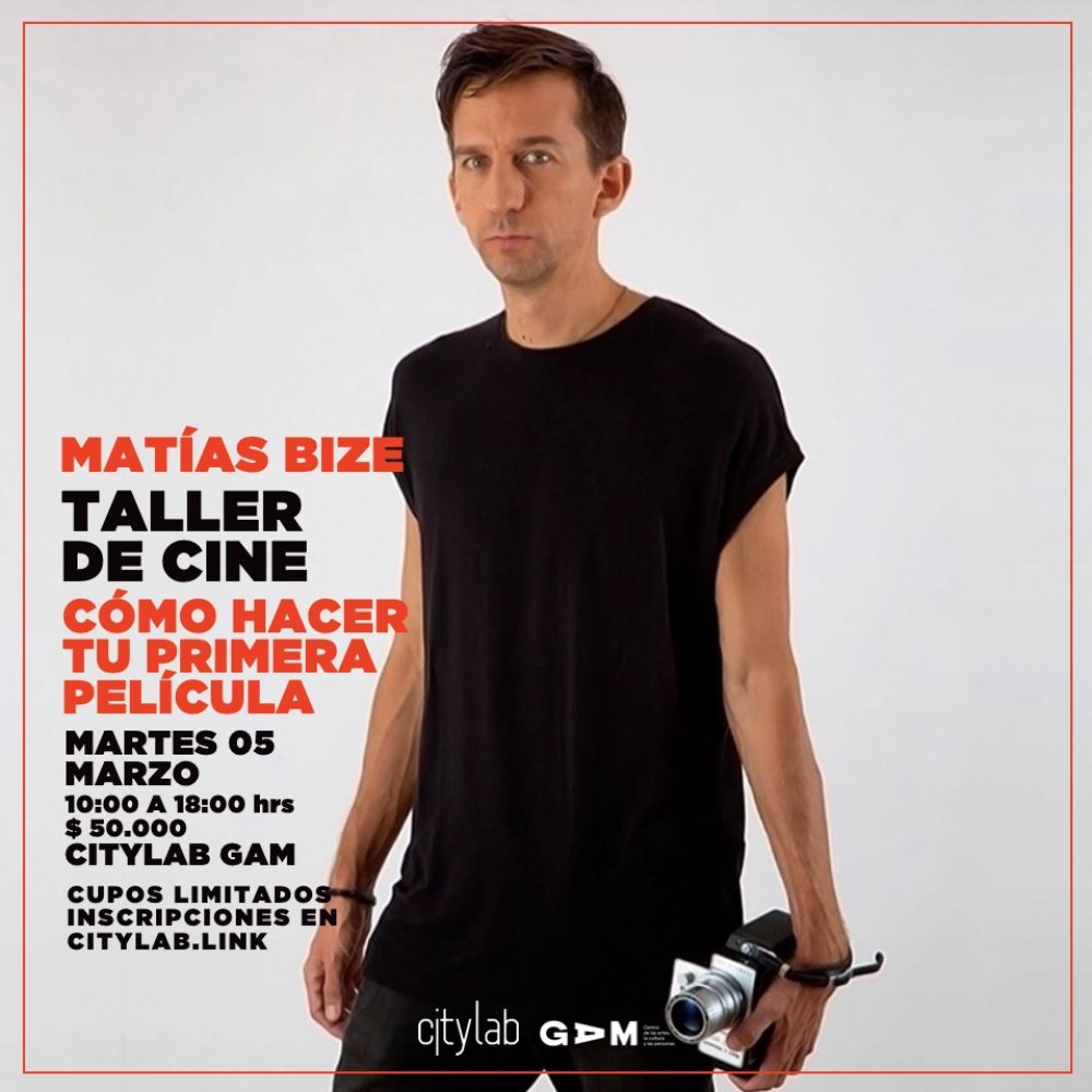 Flyer TALLER: MATÍAS BIZE 