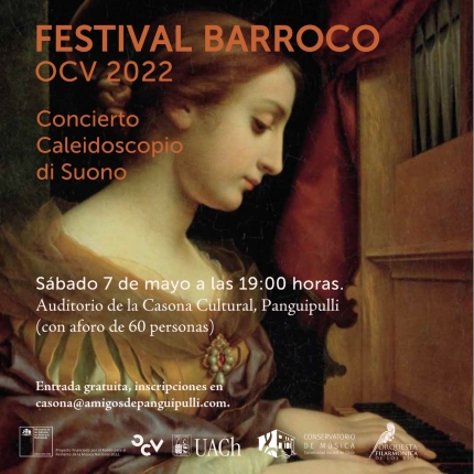 Flyer Evento FESTIVAL BARROCO OCV - CONCIERTO 3 - 7 MAYO
