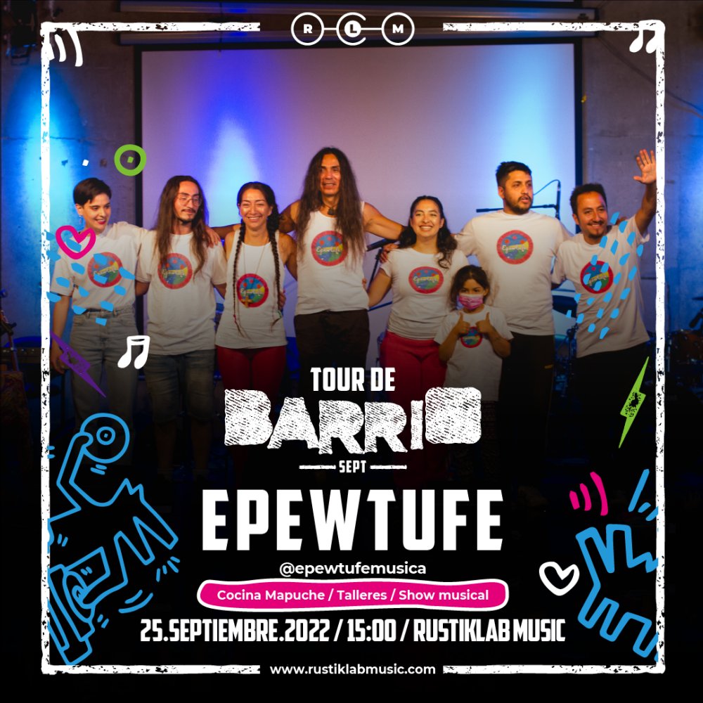 Flyer Evento TOUR DE BARRIO FAMILIAR / EPEWTUFE