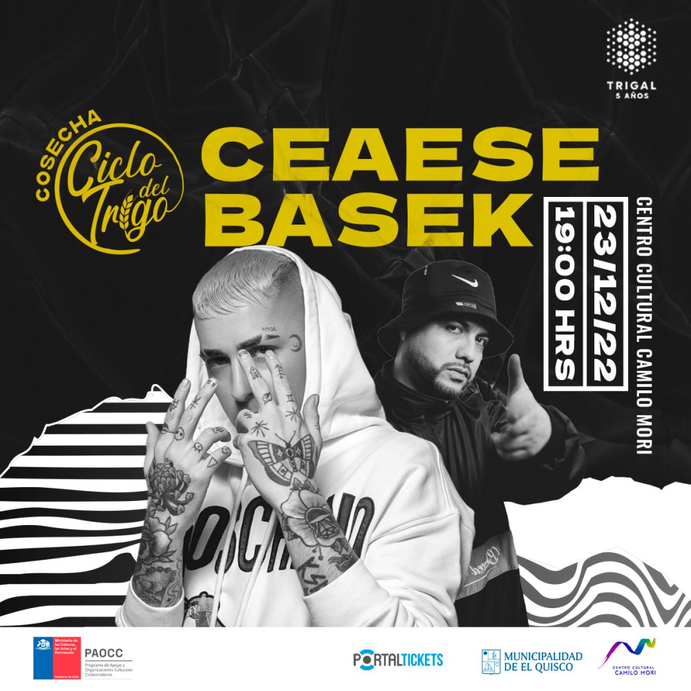 Flyer Evento CEAESE Y BASEK EN EL QUISCO 