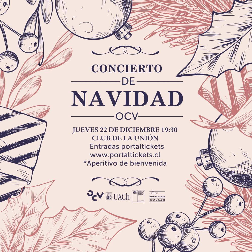 Flyer Evento OCV PRESENTA: CONCIERTO DE NAVIDAD