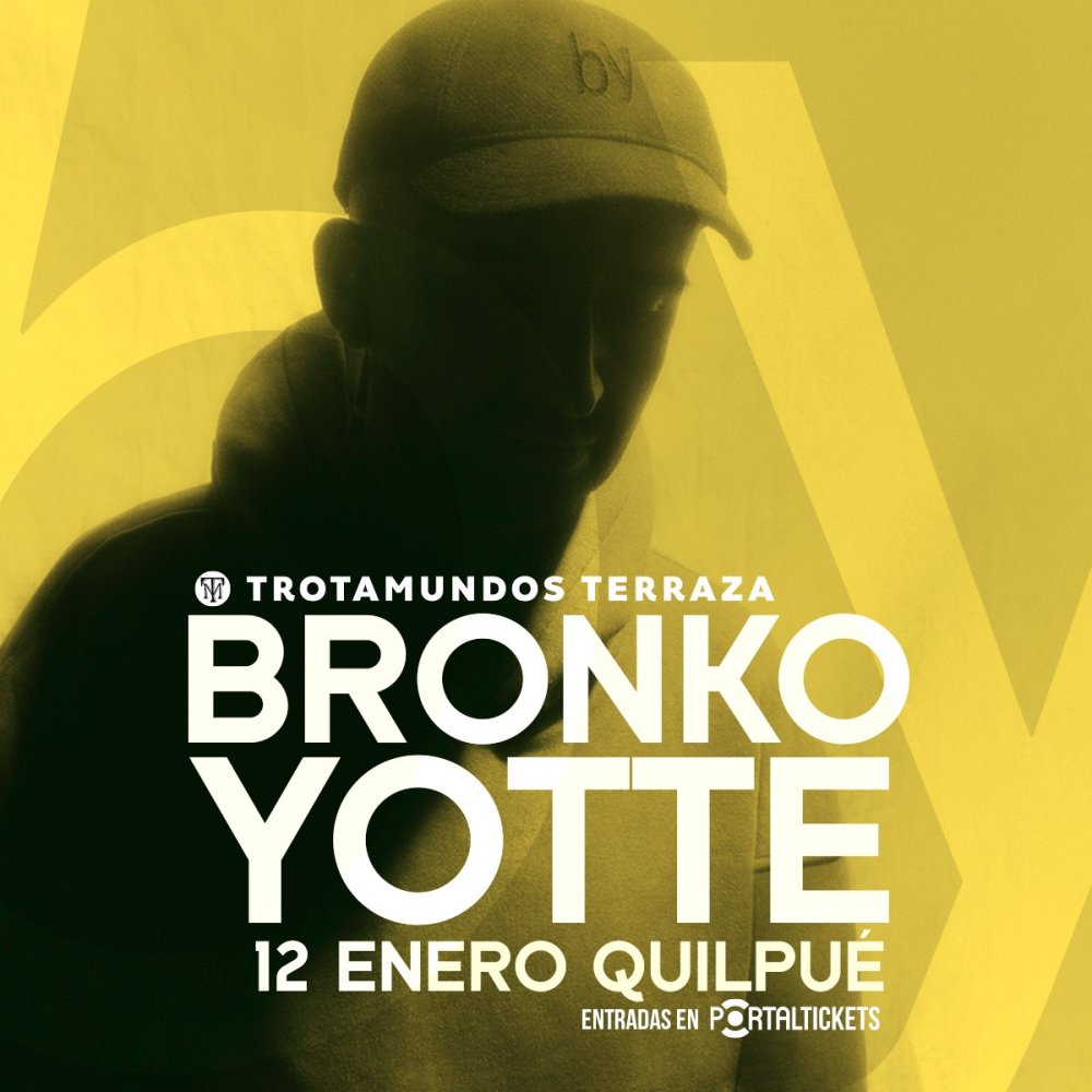 Flyer Evento BRONKO YOTTE EN TROTAMUNDOS