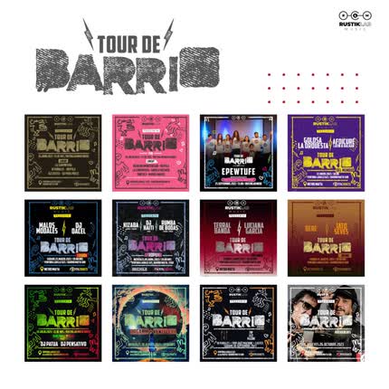Carátula TOUR DE BARRIO Acidjazz